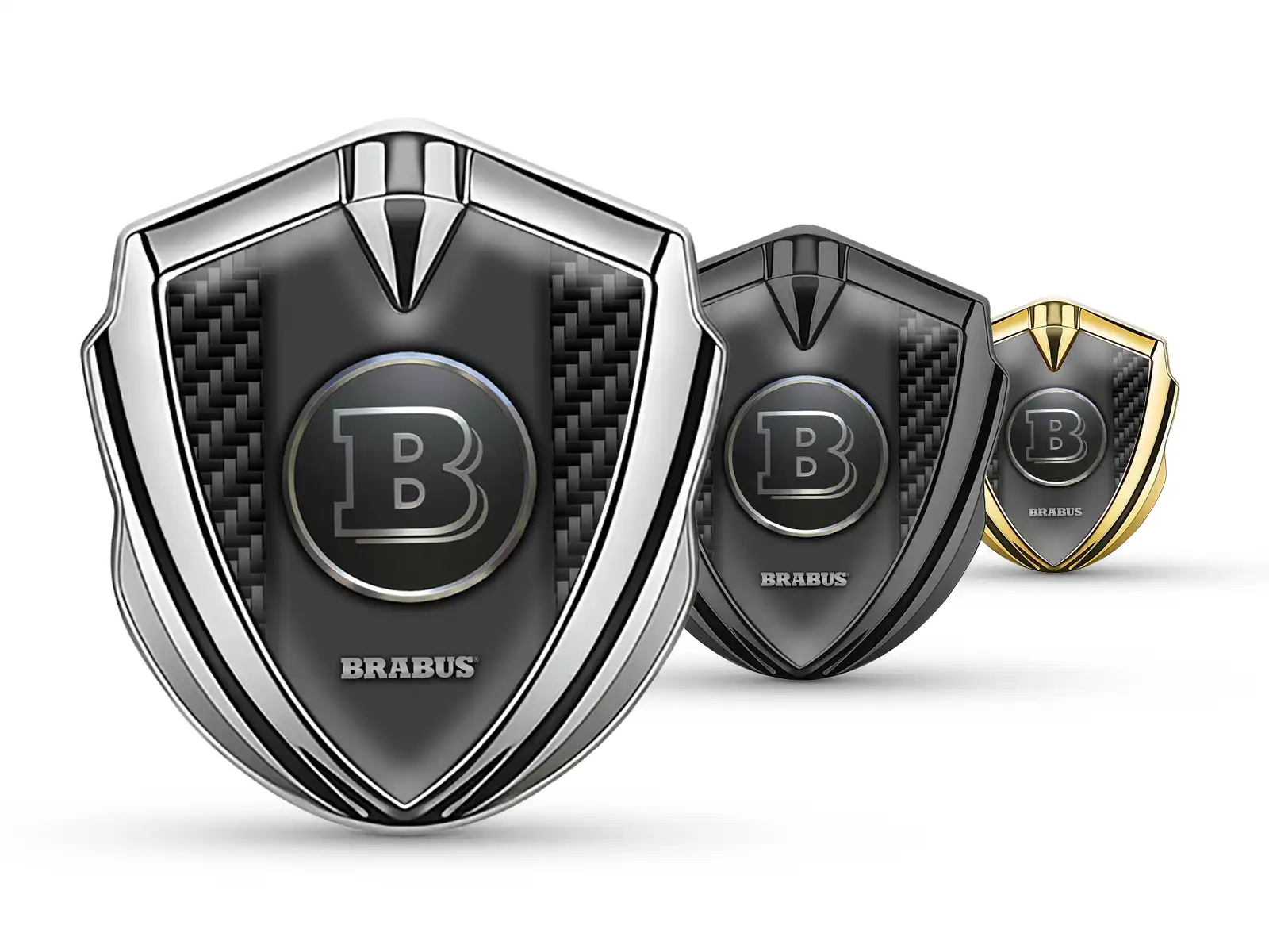 Brabus Emblem Fender Abzeichen Sportlicher Stil Glänzend